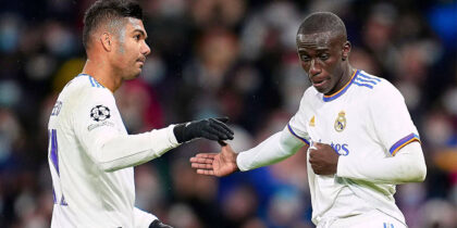 Casemiro Ferland Mendy Real Madrid