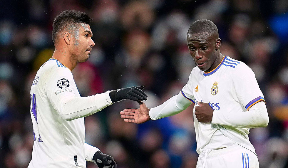 Casemiro Ferland Mendy Real Madrid