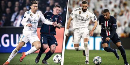 Cristiano Ronaldo Marco Verratti Karim Benzema Kylian Mbappé