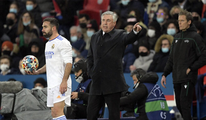 Carlo Ancelotti Carlo Ancelotti PSG Real Madrid
