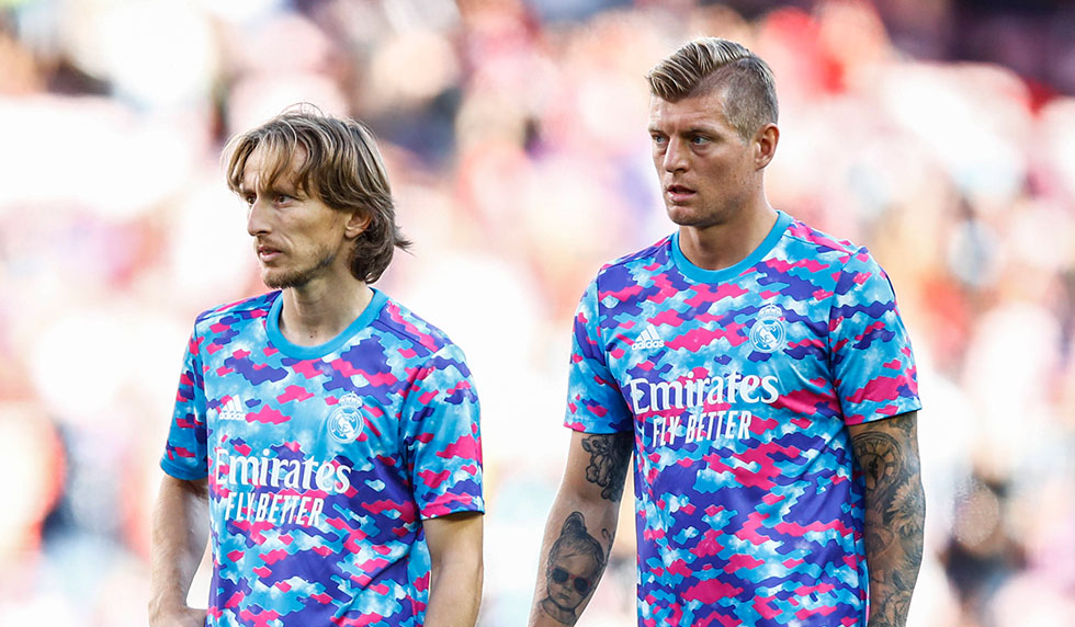 Luka Modric Toni Kroos Real Madrid