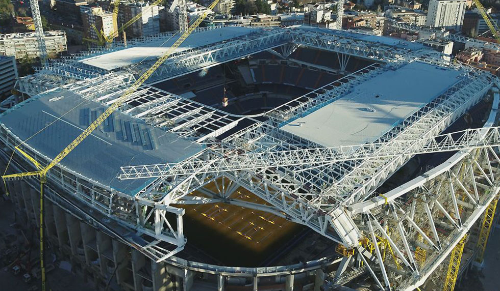 estadio santiago bernabeu real madrid februar 2022