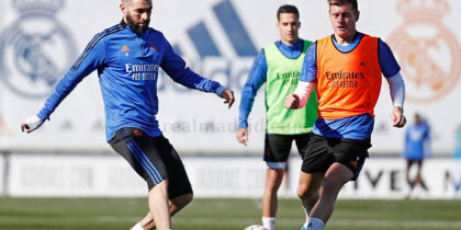 training benezema kroos