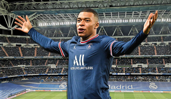Kylian Mbappe PSG Real Madrid