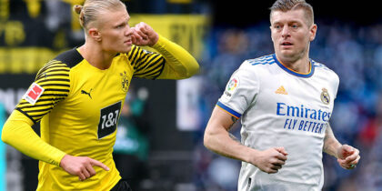 Erling Haaland Toni Kroos