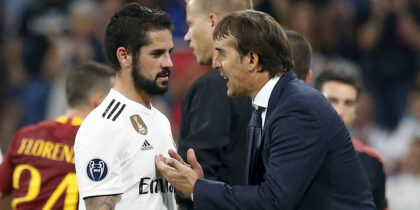 Isco Julen Lopetegui