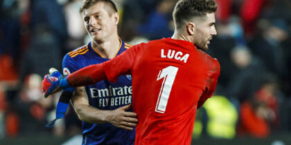 Luca Zidane und Toni Kroos