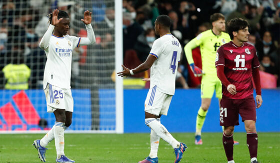 Eduardo Camavinga David Alaba Real Madrid