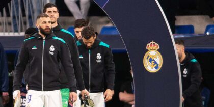 Real Madrid Karim Benzema Champions League Einlaufen