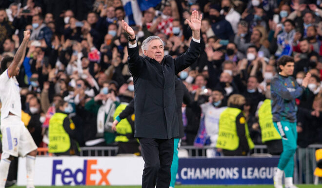 Carlo Ancelotti Real Madrid