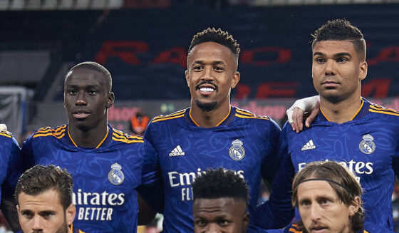 Mendy, Militao und Casemiro Mendy, Militao und Casemiro