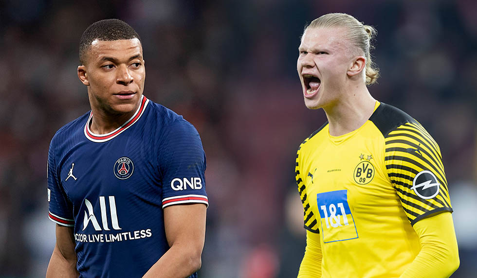 Kylian Mbappé Erling Haaland