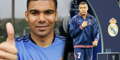 Real Madrid Casemiro Kylian Mbappé