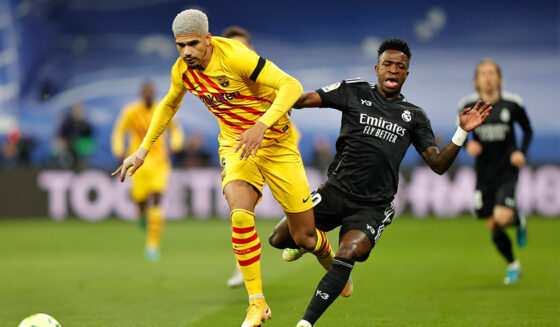 Vinicius Real Madrid Barcelona Clásico
