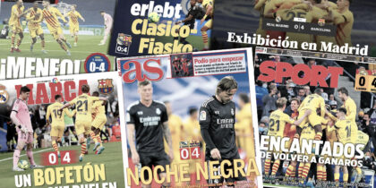 Real Madrid FC Barcelona Clásico Pressestimmen