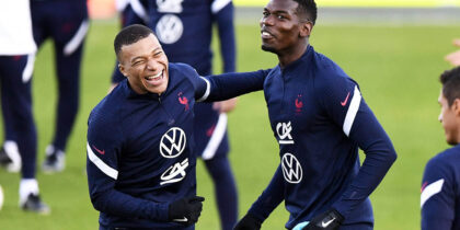 Kylian Mbappé Paul Pogba