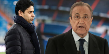 Super League Florentino Pérez Nasser Al-Khelaïfi