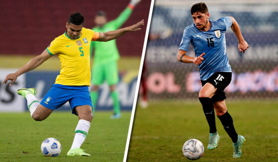 casemiro valverde brasilien uruguay casemiro valverde brasilien uruguay