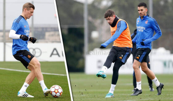 kroos valverde training kroos valverde training