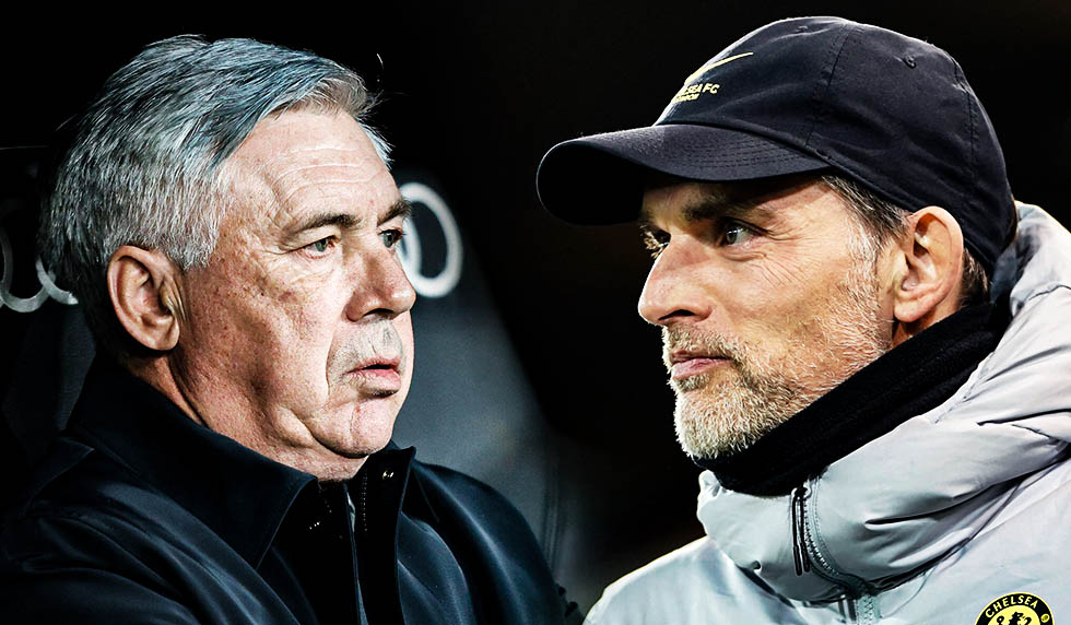 Carlo Ancelotti Thomas Tuchel