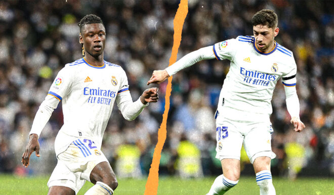 Federico Valverde Eduardo Camavinga Real Madrid