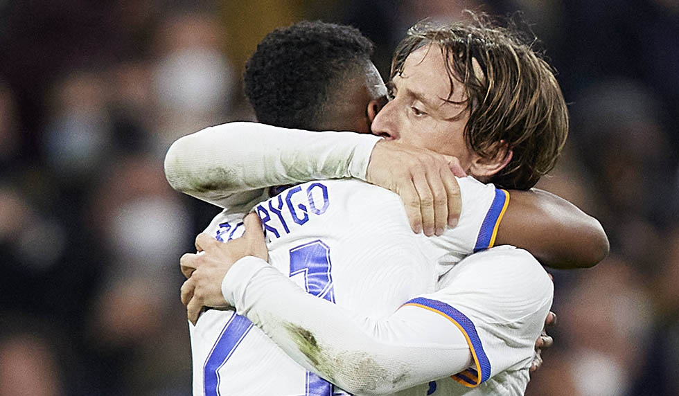 Rodrygo Goes und Luka Modric
