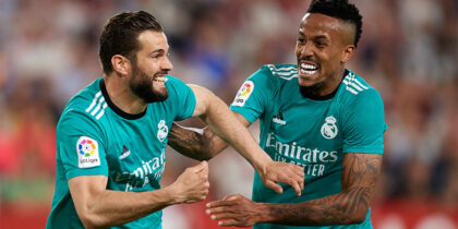 Nacho Fernandez Eder Militao Real Madrid