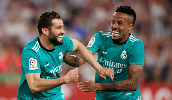 Nacho Fernandez Eder Militao Real Madrid