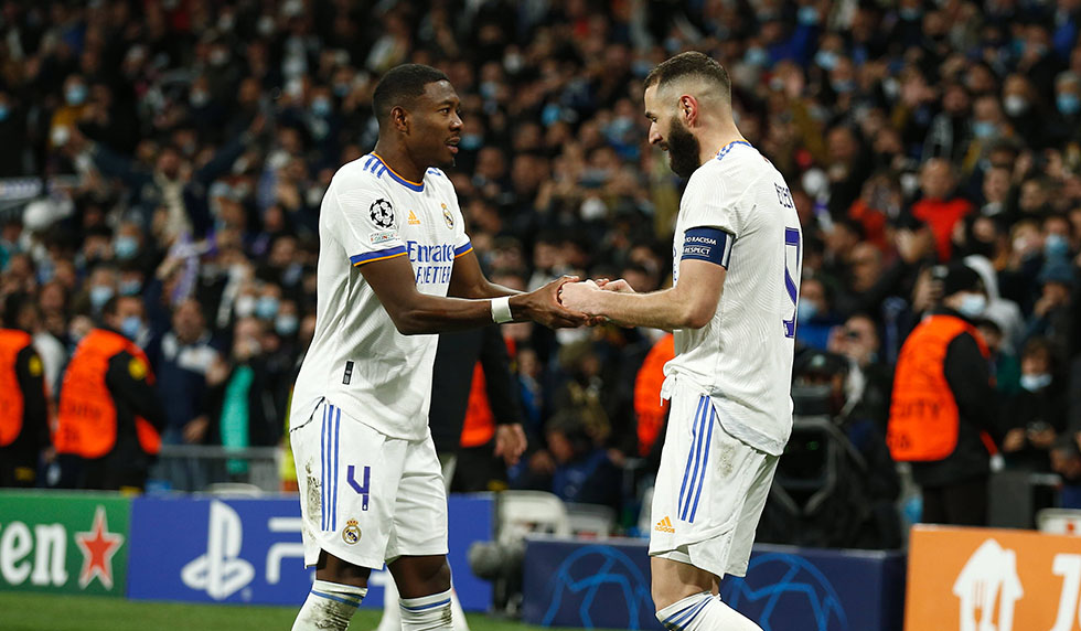Karim Benzema David Alaba Real Madrid