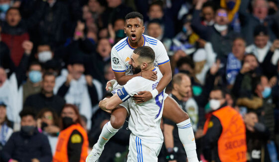 Rodrygo Karim Benzema Real Madrid