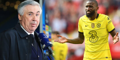 Carlo Ancelotti Antonio Rüdiger Real Madrid