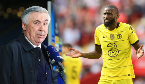 Carlo Ancelotti Antonio Rüdiger Real Madrid