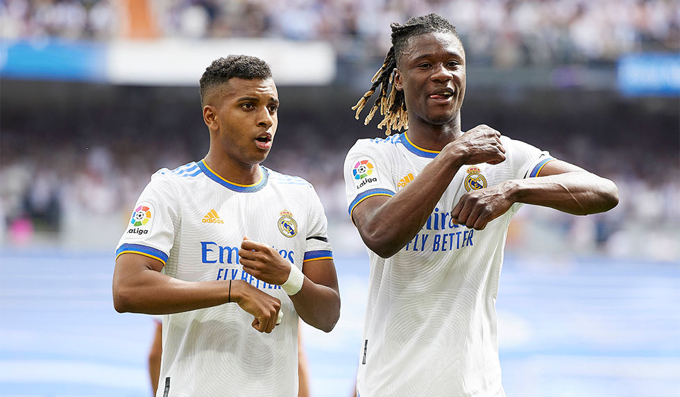 Rodrygo Eduardo Camavinga Real Madrid