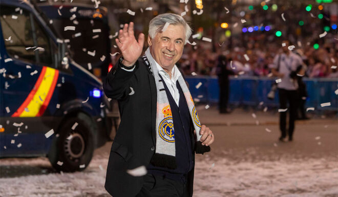 Carlo Ancelotti Real Madrid Meister