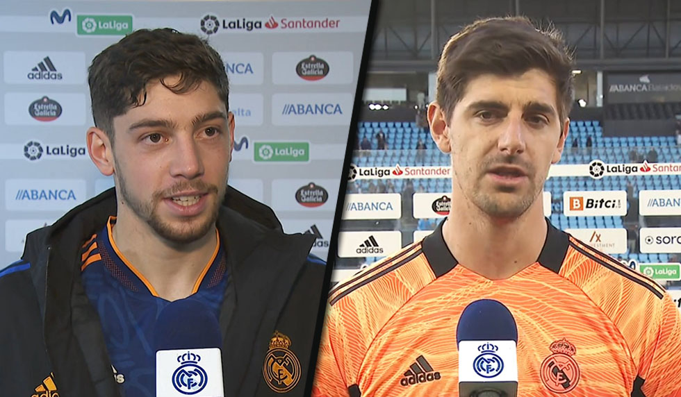 federico valverde thibaut courtois real madrid