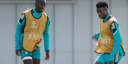 mendy vinicius training cl