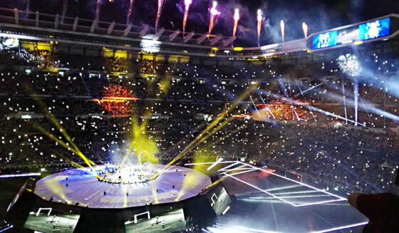 Estadio Santiago Bernabéu Feuerwerk Firework Estadio Santiago Bernabéu Feuerwerk Firework