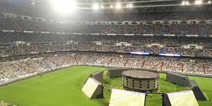 Pubic Viewing, Estadio Santiago Bernabéu