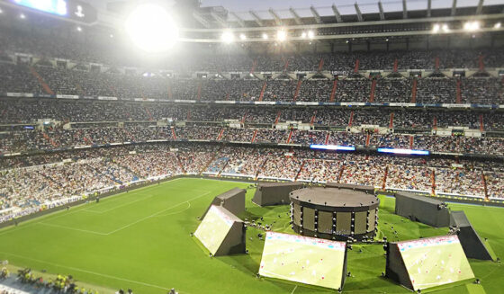 Pubic Viewing, Estadio Santiago Bernabéu