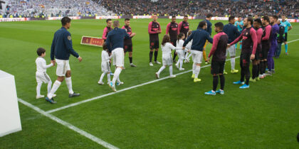 Real Madrid Spalier Pasillo
