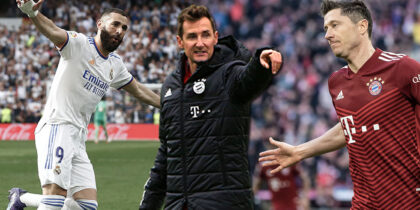 Karim Benzema Robert Lewandowski Miro Klose