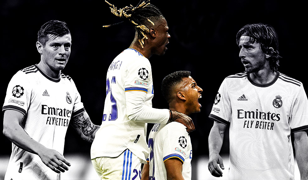 Toni Kroos Eduardo Camavinga Rodrygo Goes Luka Modric