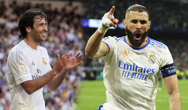 Raúl Karim Benzema Real Madrid