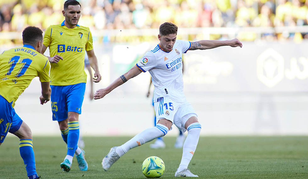 Fede Valverde vs Cádiz