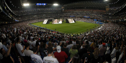 Real Madrid Estadio Santiago Bernabeu Public Viewing