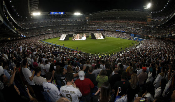 Real Madrid Estadio Santiago Bernabeu Public Viewing