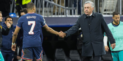 Kylian Mbappé Carlo Ancelotti