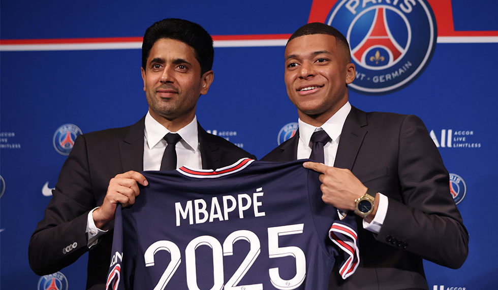 nasser al khelaifi kylian mbappe