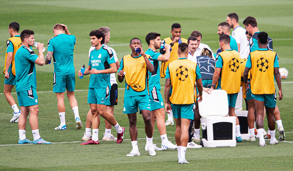 Real Madrid Media Day Training
