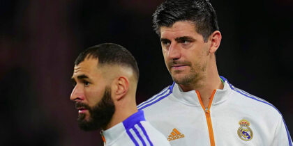 Karim Benzema & Thibaut Courtois